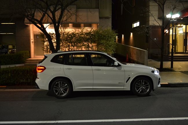 BMW X3 xDrive20d Mスポーツ G01　サイド