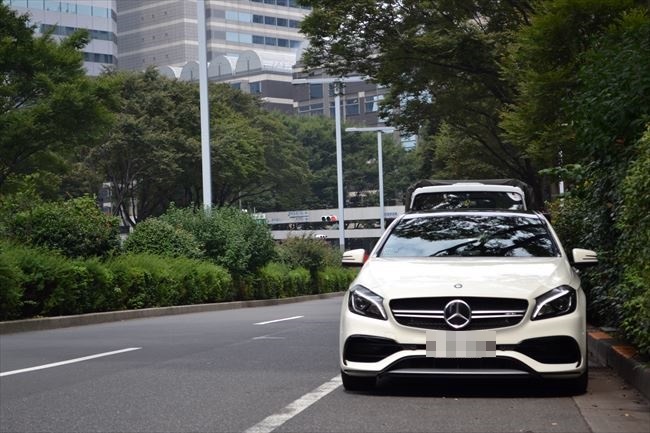 AMG A45のインテリア