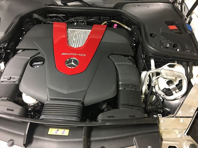 メルセデスAMG E43 4MATIC　に搭載されるエンジン