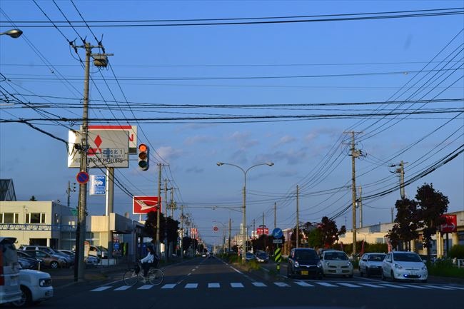 まもなく帯広市内