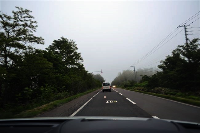 大沼公園周辺の道路