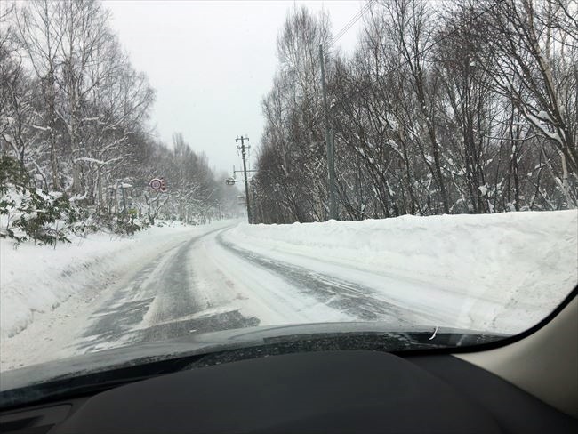 CX-5 AWD 雪道試乗記　アイスバーン山道