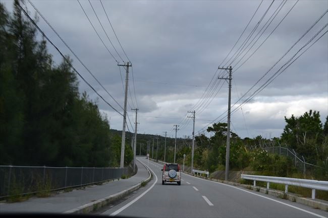 エスティマで沖縄をドライブ