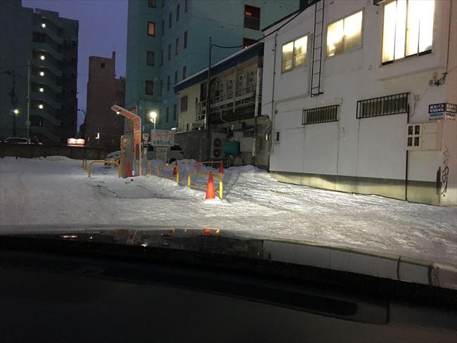 札幌市内の大雪