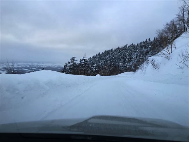 レヴォーグの雪道　走行性能